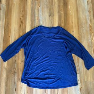 Eileen fisher Blue Top